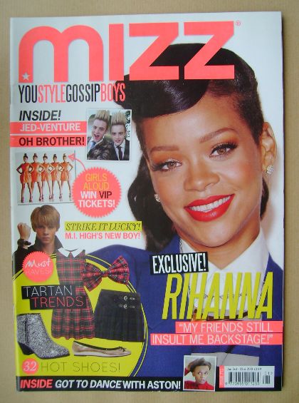MIZZ magazine - Rihanna cover (3 - 23 January 2013)