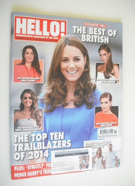 Hello! magazine - The Duchess of Cambridge cover (10 November 2014 - Issue 1353)