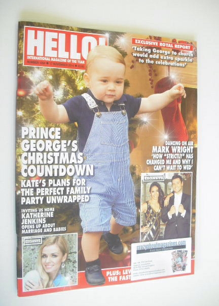 Hello! magazine - Prince George cover (17 November 2014 - Issue 1354)