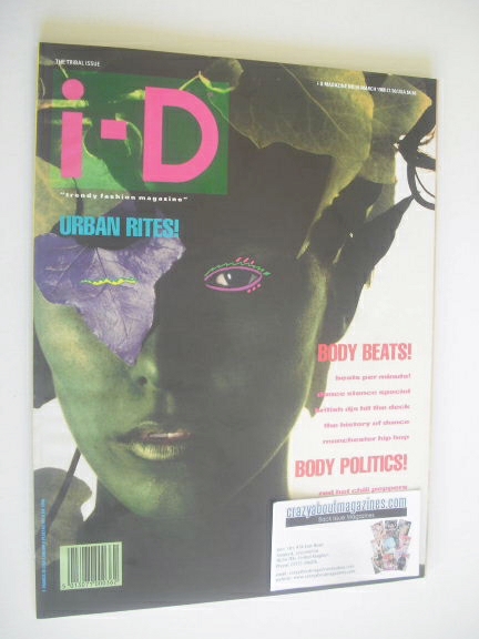 <!--1988-03-->i-D magazine - Silvia Ross cover (March 1988)