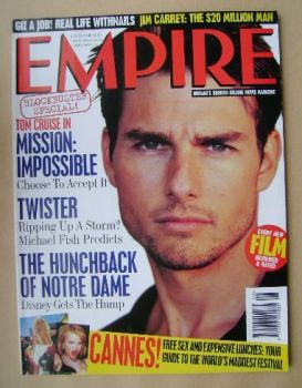 Empire magazine - Tom Cruise cover (August 1996 - Issue 86)
