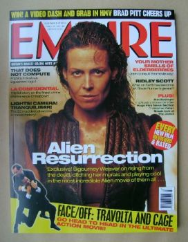 Empire magazine - Sigourney Weaver cover (December 1997 - Issue 102)