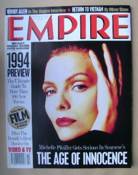 Empire magazine - Michelle Pfeiffer cover (February 1994 - Issue 56)