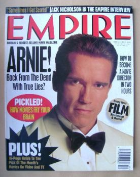 Empire magazine - Arnold Schwarzenegger cover (September 1994 - Issue 63)