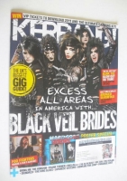 <!--2011-04-23-->Kerrang magazine - Black Veil Brides cover (23 April 2011 - Issue 1360)