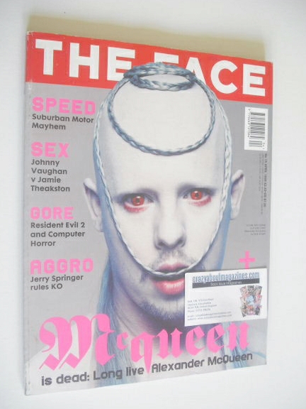 The Face magazine - Alexander McQueen cover (April 1998 - Volume 3 No. 15)