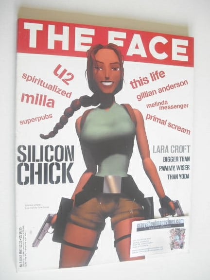 <!--1997-06-->The Face magazine - Lara Croft cover (June 1997 - Volume 3 No
