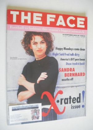 The Face magazine - Sandra Bernhard cover (September 1992 - Volume 2 No. 48)