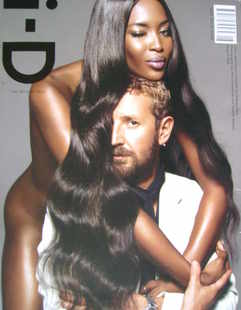 i-D magazine - Naomi Campbell and Stefano Pilati cover (August 2008)