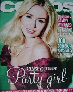 Celebs magazine - Sammy Winward cover (15 November 2009)