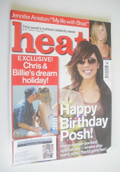 Heat magazine - Victoria Beckham cover (28 April - 4 May 2001 - Issue 114)