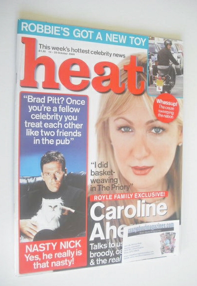 Heat magazine - Caroline Aherne cover (14-20 October 2000 - Issue 87)