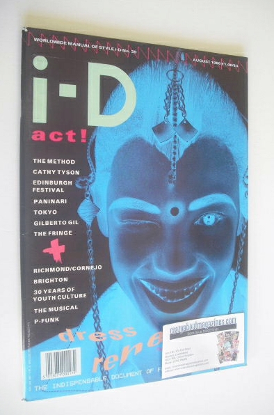 <!--1986-08-->i-D magazine - Naomi Campbell cover (August 1986 - Issue 39)