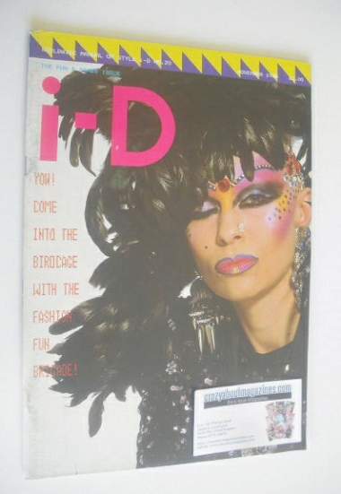 i-D magazine - Jane Kahn cover (November 1984 - Issue 20)