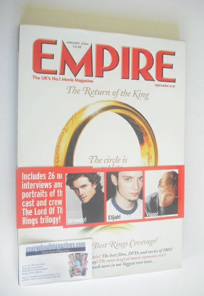 Empire magazine - The Return Of The King cover (January 2004 - Issue 175)