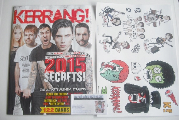 Kerrang magazine - 2015 Secrets Issue (10 January 2015 - Issue 1550)