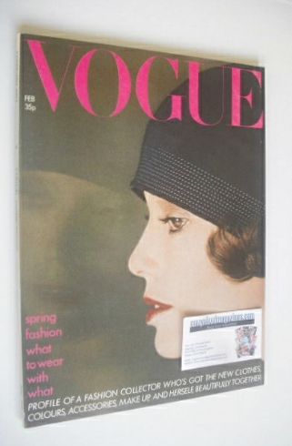 British Vogue magazine - February 1974