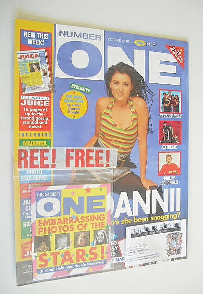 NUMBER ONE Magazine - Dannii Minogue cover (12 October 1991)