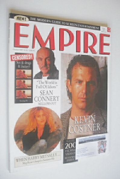 <!--1989-10-->Empire magazine - Kevin Costner cover (October 1989 - Issue 4