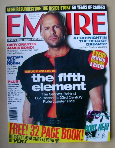 Empire magazine - Bruce Willis cover (July 1997 - Issue 97)