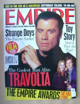 Empire magazine - John Travolta cover (April 1996 - Issue 82)