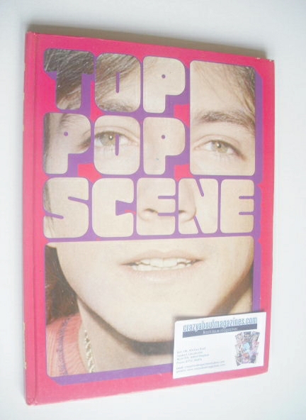 Top Pop Scene hardback book - David Cassidy cover (1974)
