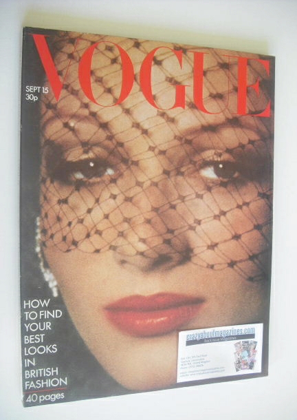 British Vogue magazine - 15 September 1973
