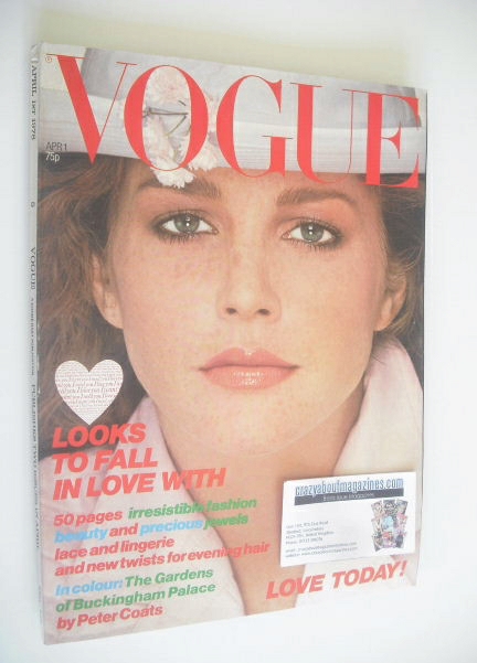 British Vogue magazine - 1 April 1978 (Vintage Issue)