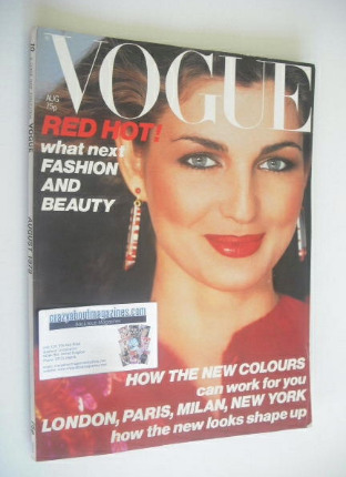 British Vogue magazine - August 1979 (Vintage Issue)