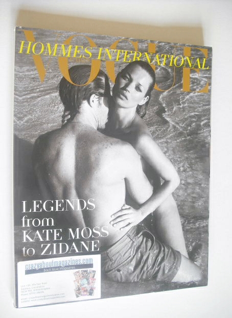 Paris Vogue Hommes International magazine - Spring/Summer 2010 - Kate Moss cover