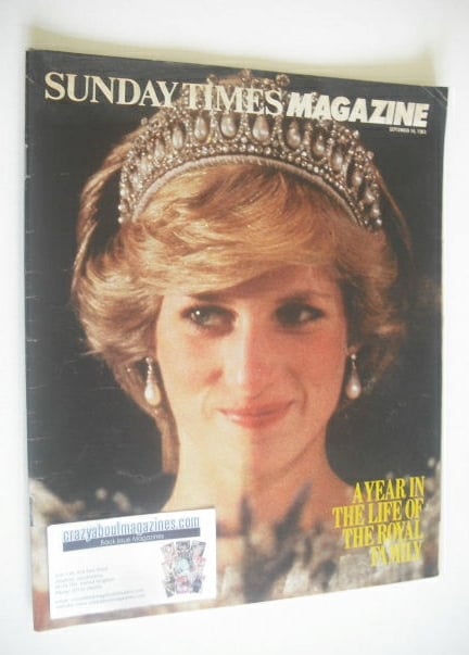 The Sunday Times magazine - Princess Diana cover (18 September 1983)