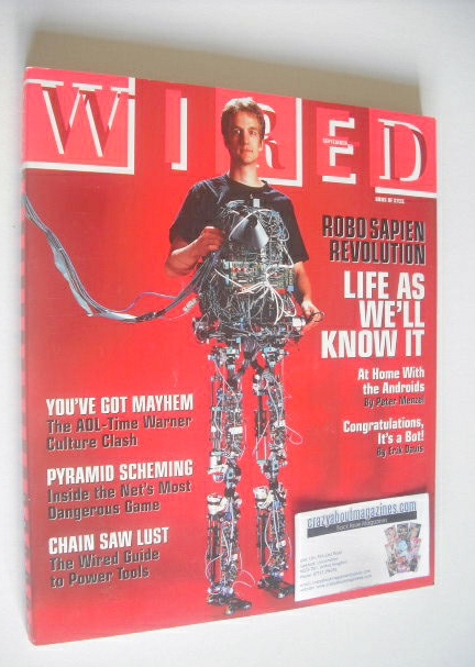 <!--2000-09-->Wired magazine - Life As We'll Know It cover (September 2000)