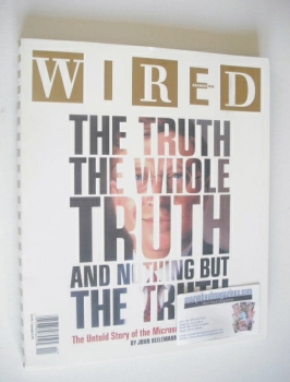 Wired magazine - The Truth cover (November 2000)
