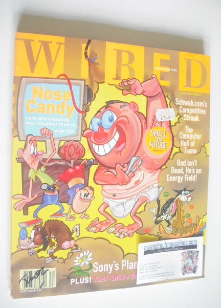 <!--1999-11-->Wired magazine - Nose Candy cover (November 1999)