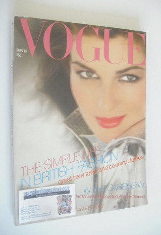 British Vogue magazine - 15 September 1979 (Vintage Issue)