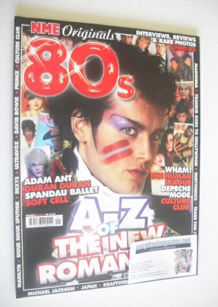 NME Originals magazine - A-Z Of The New Romantics 80s cover (Volume 2 Issue 1)