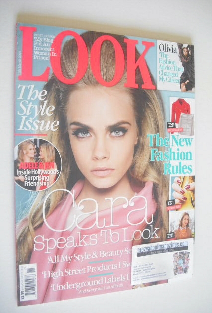 <!--2013-03-11-->Look magazine - 11 March 2013 - Cara Delevingne cover