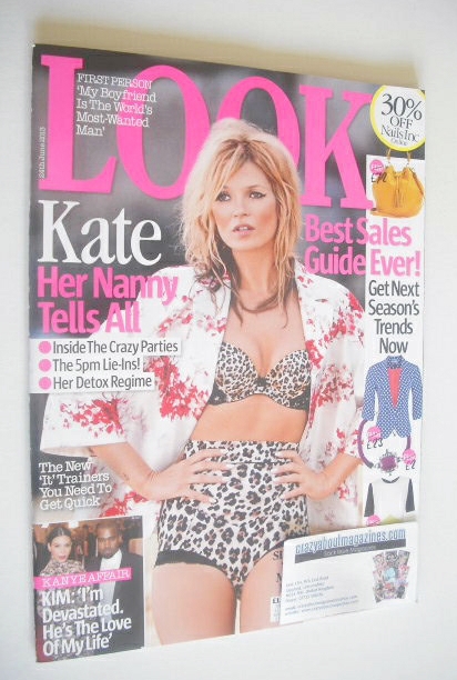 <!--2013-06-24-->Look magazine - 24 June 2013 - Kate Moss cover