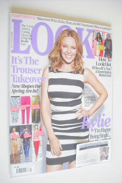 <!--2014-01-20-->Look magazine - 20 January 2014 - Kylie Minogue cover