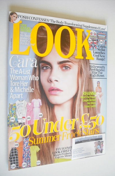 Look magazine - 16 June 2014 - Cara Delevingne cover