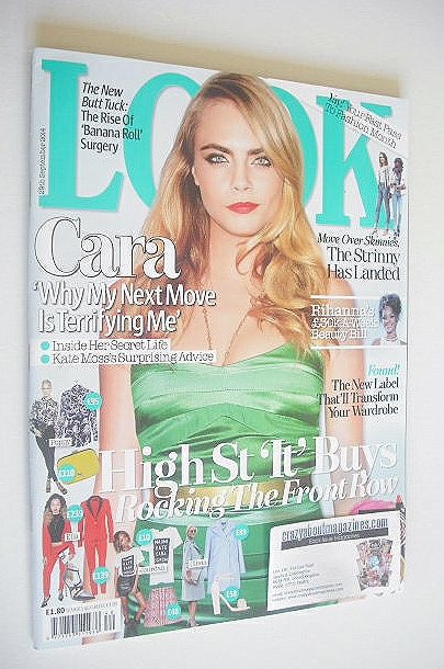 <!--2014-09-29-->Look magazine - 29 September 2014 - Cara Delevingne cover