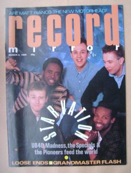 Record Mirror magazine - 2 March 1985