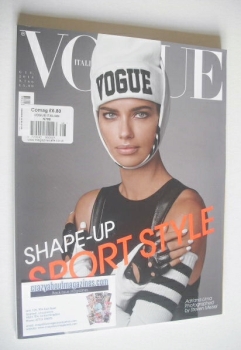 Vogue Italia magazine - June 2014 - Adriana Lima cover