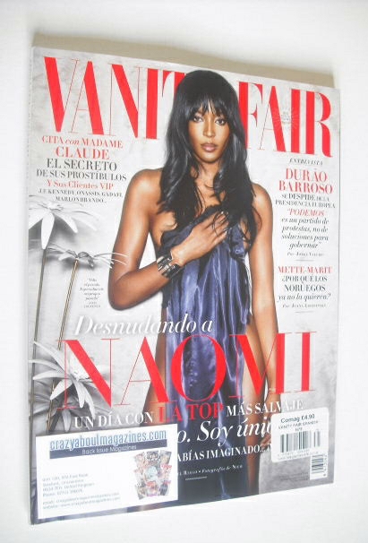 <!--2014-11-->Vanity Fair magazine - Naomi Campbell cover (November 2014 - 