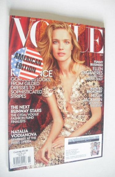 US Vogue magazine - November 2014 - Natalia Vodianova cover