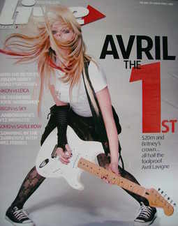 Live magazine - Avril Lavigne cover (1 April 2007)