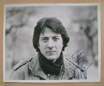Dustin Hoffman autograph