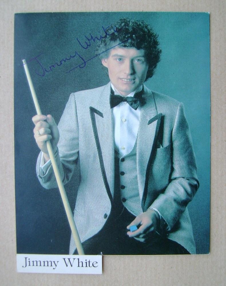 Jimmy White autograph