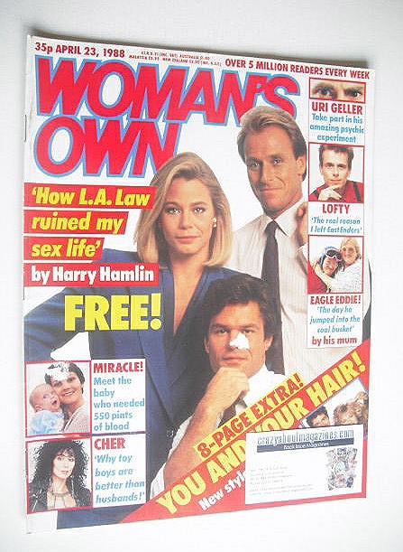 Woman's Own magazine - 23 April 1988