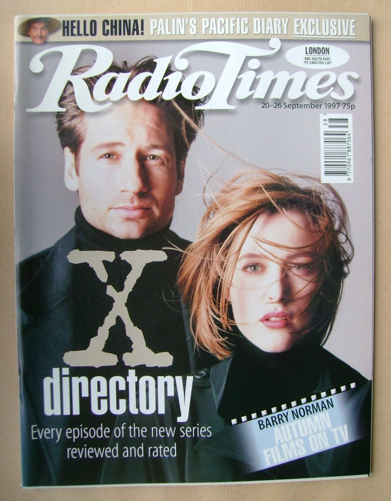 <!--1997-09-20-->Radio Times magazine - David Duchovny and Gillian Anderson